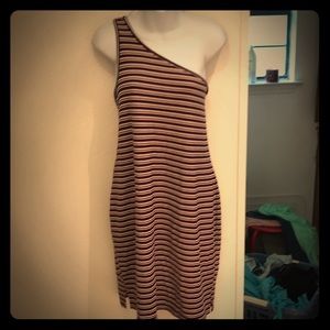 🐞NWOT One Shoulder Midi Dress SzXL🐞